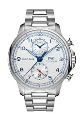 Iwc Portuguese Yacht Club Silver Dial Watch Iw390702